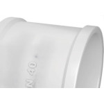 Luva Esgoto Shiva 40 X 40 Branco - Kit C/10 Unidades