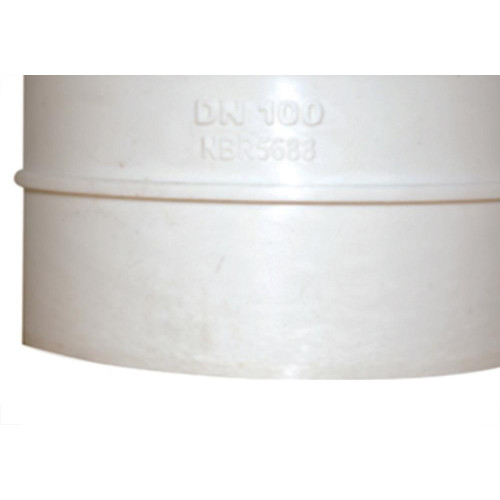 Luva Esgoto Shiva 75 X 75 Branco - Kit C/10 Unidades