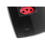 Conjunto Rad Modular Preto 1804376 1Tomada 20A Vermelho