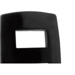 Espelho Placa Radial Modular Preto 4X2 2Mod Dist 4004