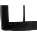 Espelho Placa Radial Modular Preto 4X4 6Mod 1704002