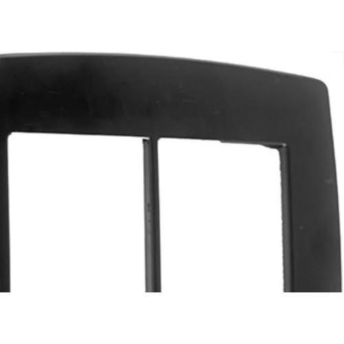 Espelho Placa Radial Modular Preto 4X4 6Mod 1704002