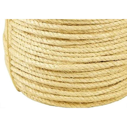 Corda Sisal Torc. 06Mm - 1/4 C/220Mt