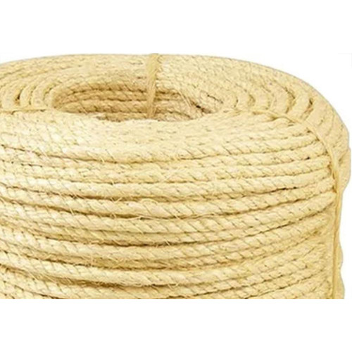 Corda Sisal Torc. 06Mm - 1/4 C/220Mt