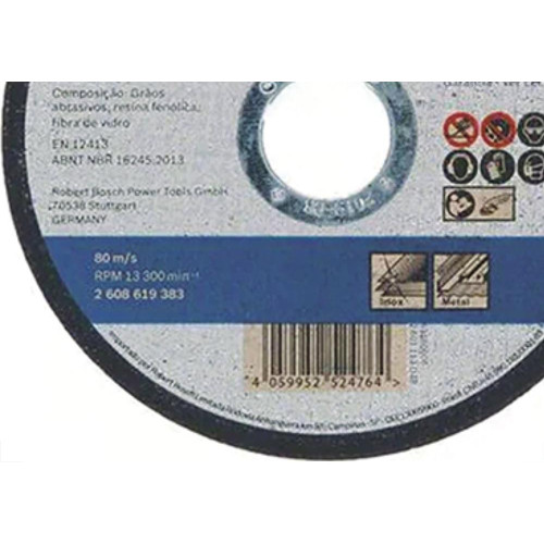 Disco Sped/Inox Bosch 4.1/2X7/8X1.0