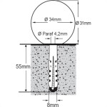 Batedor Porta Bola Sfor Branco