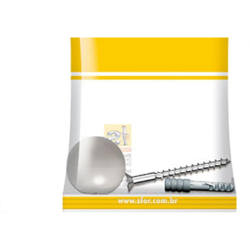 Batedor Porta Bola Sfor Cinza