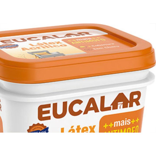 Latex Eucalar Acri Fosco Galao 3,6 Litros Palha