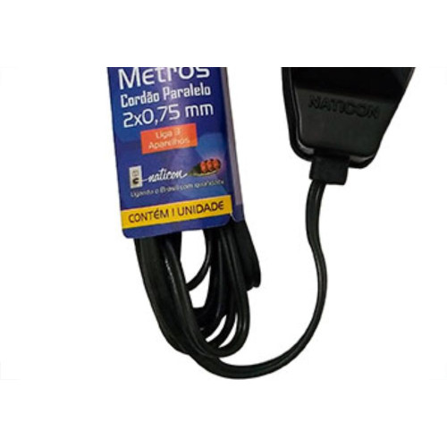 Extensao Naticon Pl 0,75 03Mt Preto