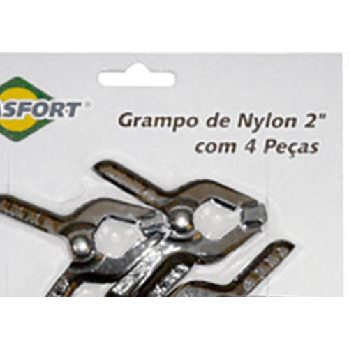 Grampo Nylon 2'' C/4 Brasfort 7352