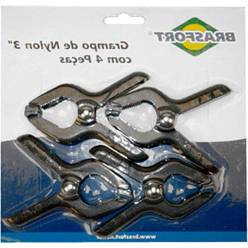 Grampo Nylon 3'' C/4 Brasfort 7353