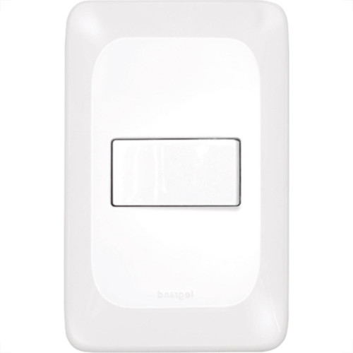 Kit C/2 - Conjunto Pial Pop 1Paralelo 10A Lgx020 Branco