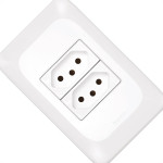 Conjunto Pial Pop 2Tom 10A Lgx303 Branco