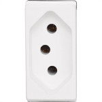 Modulo Pial Pop 1Tomada 10A Lg030 Branco