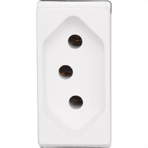 Modulo Pial Pop 1Tomada 10A Lg030 Branco