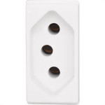 Modulo Pial Pop 1Tomada 20A Lg03020 Branco