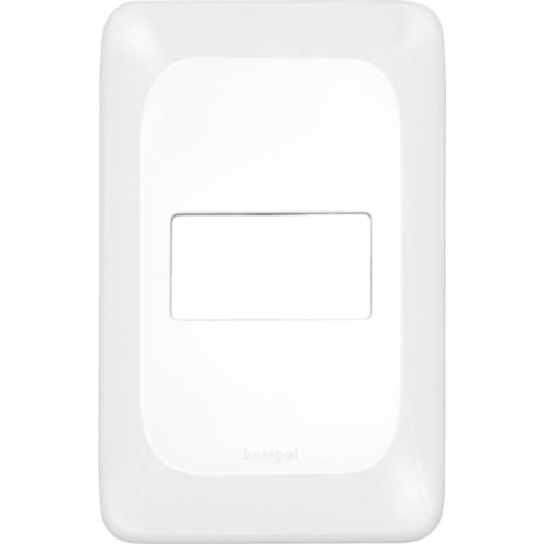 Espelho Placa Pial Pop C/Suporte 4X2 1Int Lgp21 Branco