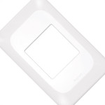 Espelho Placa Pial Pop C/Suporte 4X2 2Int Lgp22 Branco