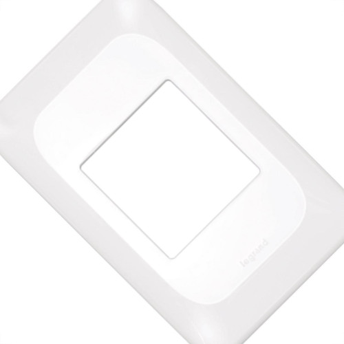 Espelho Placa Pial Pop C/Suporte 4X2 2Int Lgp22 Branco