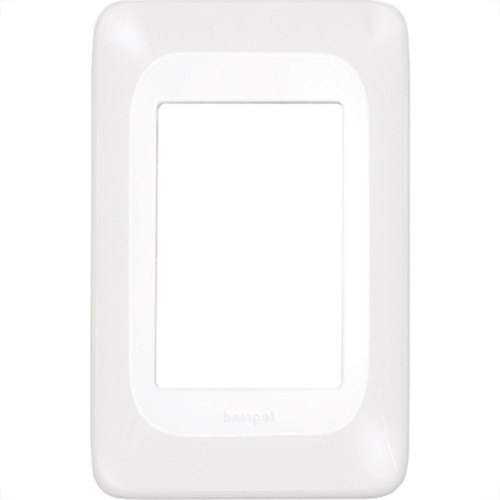 Espelho Placa Pial Pop C/Suporte 4X2 3Int Lgp23 Branco Espelho Placa Pial Pop C/Suporte 4X2 3Int Lgp23 Branco