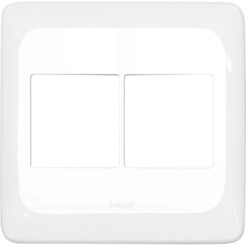 Espelho Placa Pial Pop C/Suporte 4X4 4Int Lgp44 Branco