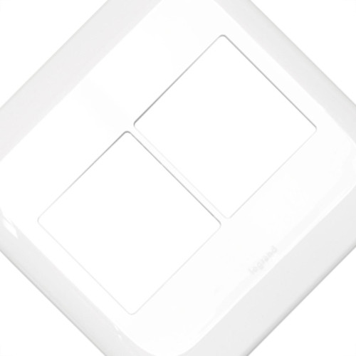 Espelho Placa Pial Pop C/Suporte 4X4 4Int Lgp44 Branco