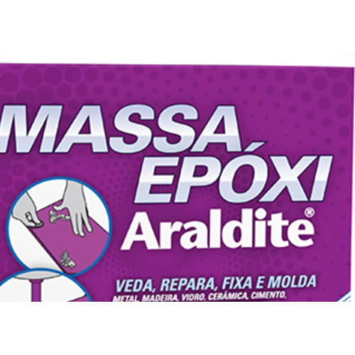 Araldite Massa Epoxi 50Gr Tekbond - Kit C/12 Unidades