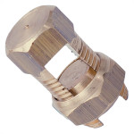 Conector Split Bolt Latao Pimmel 50Mm - Kit C/10 Unidades