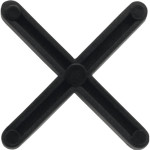 Espacador Piso Moldimplas 4,0Mm Preto C/100