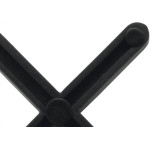 Espacador Piso Moldimplas 4,0Mm Preto C/100