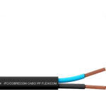 Cabo Pp Flexivel  Cobrecom 2X1,0Por Metro (1 Metro)