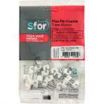 Miguelao Aco Cabo 07 Coaxial C/20 Sfor - Kit C/10 Pacotes