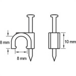 Miguelao Aco Cabo 08 Coaxial C/20 Sfor - Kit C/10 Pacotes