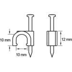 Miguelao Aco Cabo 10 Coaxial C/20 Sfor - Kit C/10 Pacotes