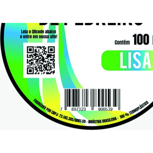 Linha Pedreiro Top Fio Lisa C/100Mt - Kit C/12 Unidades