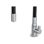 Torneira Hydra Pia Mes Gourmet 1167 Flex Preto
