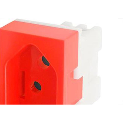 Modulo Fame Evidence 2373 Tomada 10A Vermelho