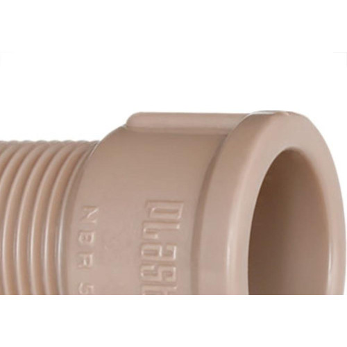 Adaptador Curto Plastilit 1 Marrom - Kit C/25 Unidades