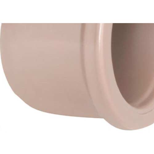 Caps Plastilit PVC Liso Liso 2 Marrom - Kit C/10 Unidades