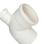 Cotovelo C/Visita Plastilit 100X50 Branco - Kit C/10 Unidades