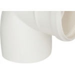 Cotovelo Esgoto Plastilit 50X90 Branco - Kit C/25 Unidades