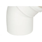 Cotovelo Esgoto Plastilit 100X45 Branco - Kit C/20 Unidades