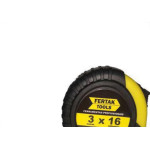 Trena 3Mt Emborrachado 16Mm Amarelo Fertak