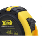 Trena 10Mt Emborrachado 25Mm Amarelo Fertak