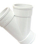 Juncao Esgoto Plastilit 40 X 40 Branco - Kit C/25 Unidades