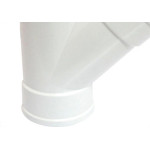 Juncao Esgoto Plastilit 40 X 40 Branco - Kit C/25 Unidades