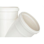 Juncao Esgoto Plastilit 50 X 50 Branco - Kit C/10 Unidades