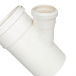 Juncao Esgoto Plastilit 100 X 50 Branco - Kit C/10 Unidades