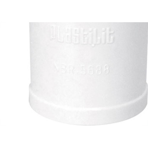 Luva Esgoto Plastilit 40 X 40 Branco - Kit C/50 Unidades
