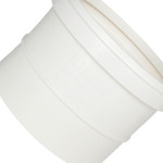 Luva Esgoto Plastilit 100 X 100 Branco - Kit C/25 Unidades